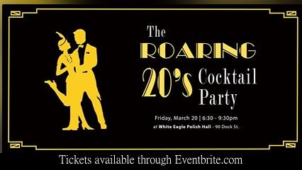 Roaring 20's Theme: Cocktail Party from the Ages